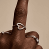 Anillo Silver Cuore